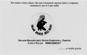 Il tuo concreto sostegno e il 5 per mille per la Palestina! - ODV Salaam Ragazzi dell'Olivo